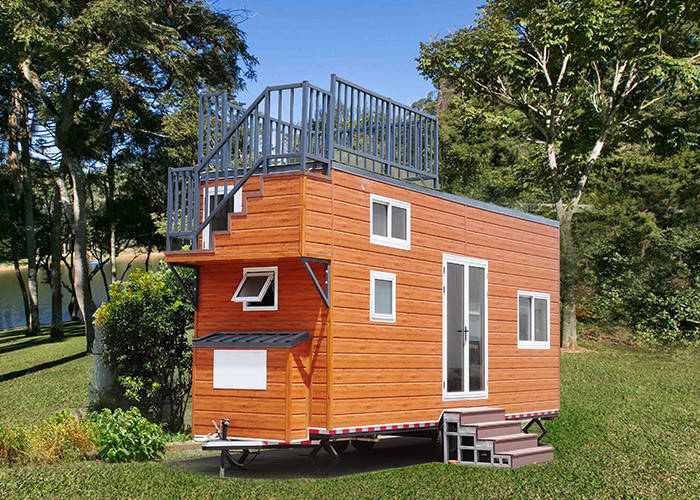 Het Modulaire Uiterst kleine Huis Mini Modular Homes Max 60m/S van de brandweerstand