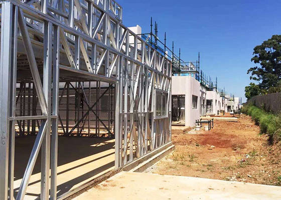 Light Steel Structure House Villa / Prefab Villa Pre Builtmodular Home For Office