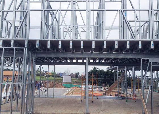 Light Steel Structure House Villa / Prefab Villa Pre Builtmodular Home For Office
