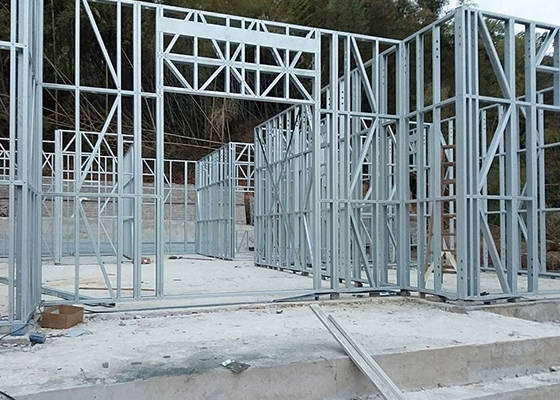 AS/NZS Lichte stalen geprefabriceerde huizen Luxe geprefabriceerde modulaire huiskits