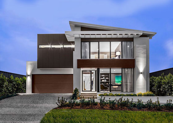 Australisch Stander lichtstaal framing project prefab A Kitset huizen gepanelleerd