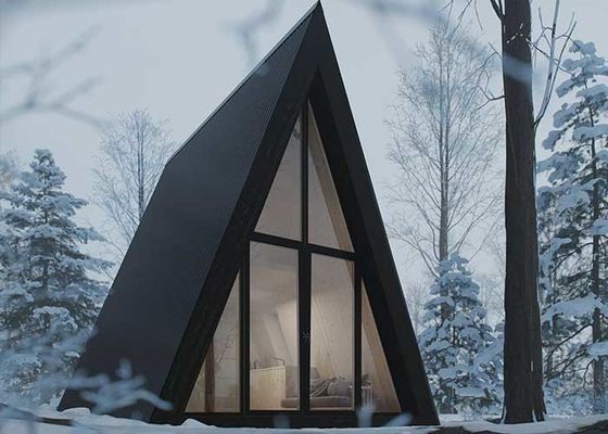 Het prefab Lichte Staal van de Hoteleenheid plaatst een Kader Uiterst kleine de Bouwkitset Huizen Nz uit elkaar