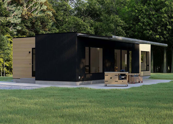 Luxe hedendaagse tuinstudio's kraan tuingebouwen prefab lichtstaal bungalowhuizen