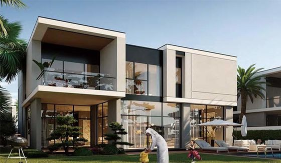 Betaalbare Prefab Woning Lichtgewicht Stalen Constructie Prefab Woning voor Dubai