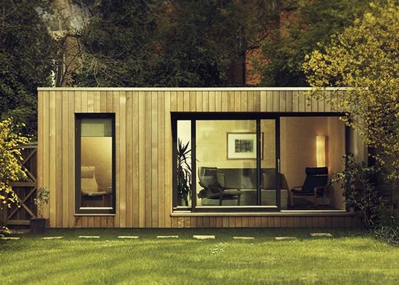 Hoogwaardige geprefabriceerde tuin studio.