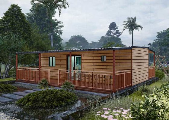 EU/AU standaard vouwbaar prefab huis - Modern licht staal frame mobiele huis
