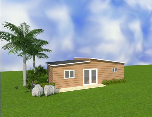 Australische Draagbare Lichte Stalen Oma Flats Goedkope Modulaire Huizen / Prefab Kleine Huizen ADU