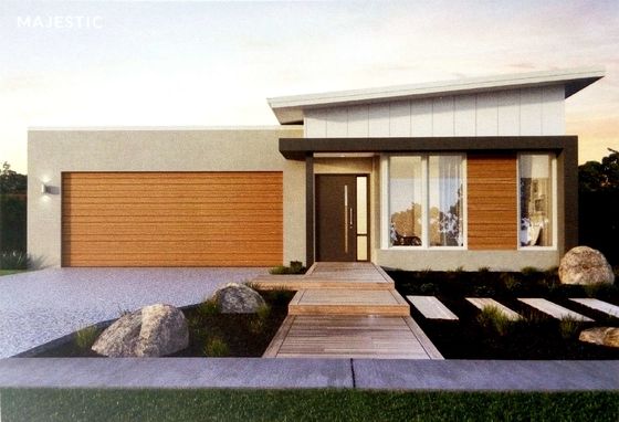 Persoonlijke aanpassing Luxe licht staal structuur Bungalow Single Family Home Huis