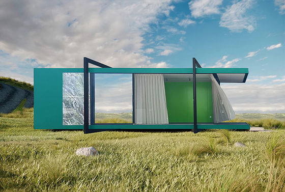 Seren & Duurzaam Retreat/Yard Studio Pre Made Homes met Prefablight Gauge Frame House
