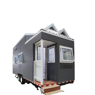 Het lichte Uiterst kleine Huis van het Staalkader op Wielen met Aanhangwagen voor Airbnb