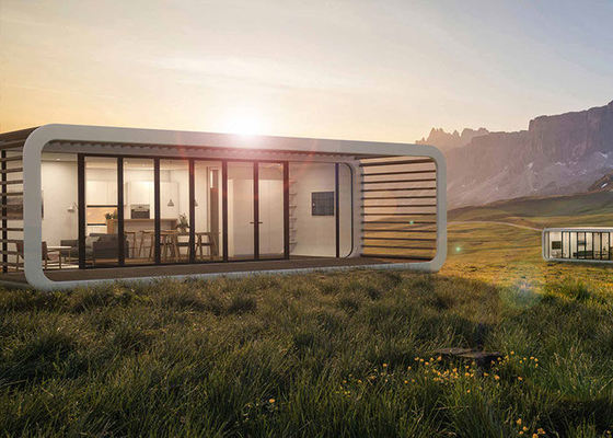 Prefab licht staal frame Overwater bungalows Modulaire hotel eenheden Lodges hut