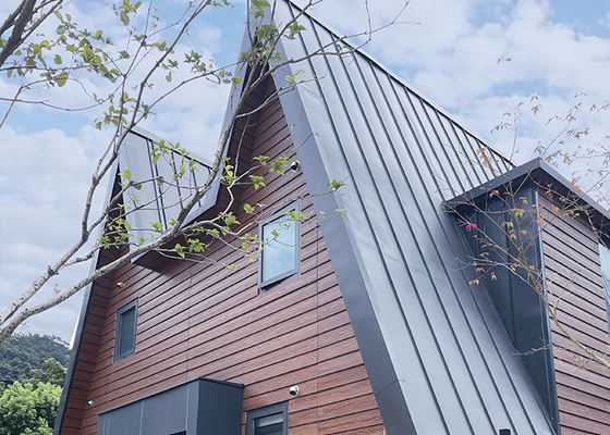 Prefabricated House Houten ontwerp Cycloon resistent Bungalow Modulair huis