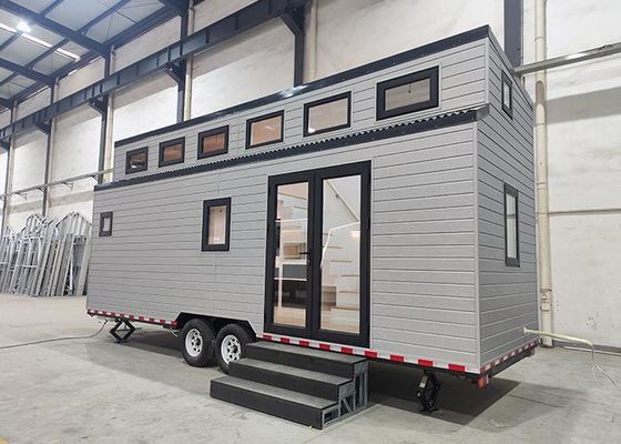 Modulair Huis Geprefabriceerd licht staal Framed Tiny House On Wheels Australië Standard