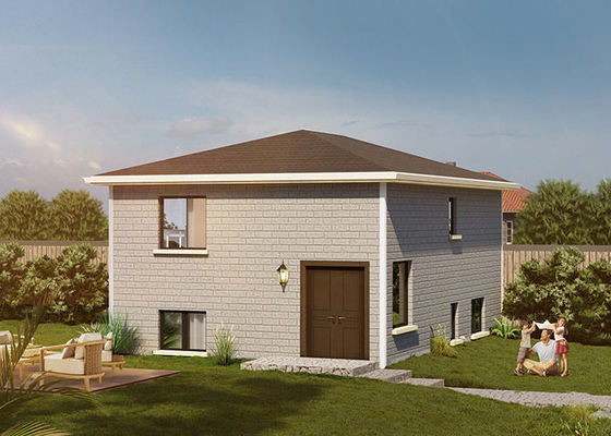 Inzetbare Draagbare Noodonderdak, Licht Stalen Opvouwbaar Huis Mantelwoning