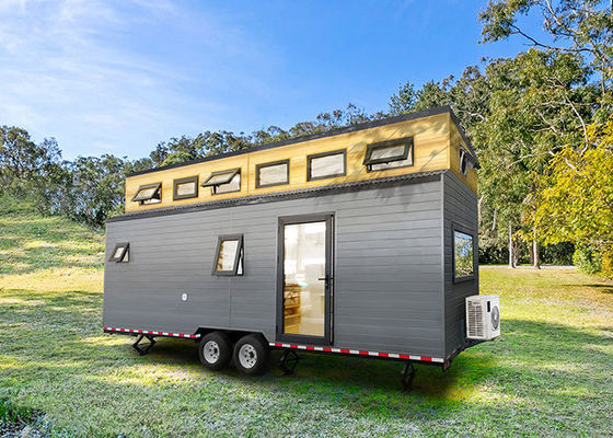 Prefabricated Modular Home Tiny Home On Wheels met licht stalen frame Modulair huis