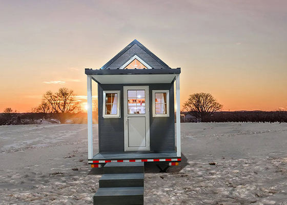 Magic Tiny House On Wheels Prijs Geprefabriceerde huizen Staalgebouw Australië Standard