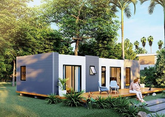 Custom Light Gauge Steel Frame Prefab Huis. Modulair Mobiele Huis Oma Flat ADU.