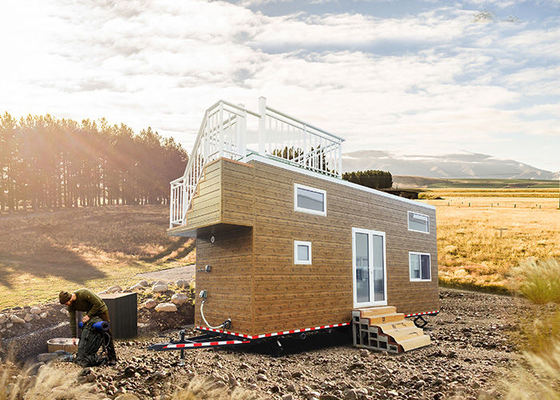 AS/NZS Prefab Tiny Homes On Wheels Begin je reis van mobiel wonen voor Airbnb