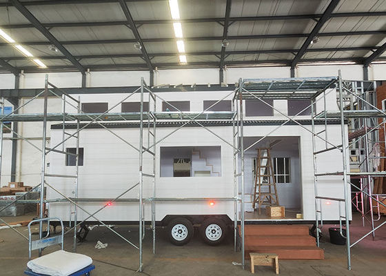 40ft Prefabricated Tiny House met 2 slaapkamers klaar om te wonen in modulair huis