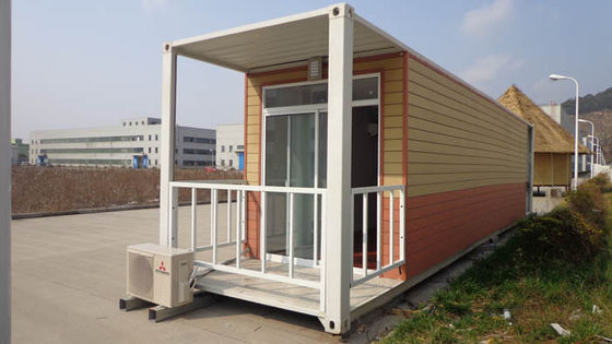 Prefab scheepvaartcontainer huizen, multifunctionele modulaire container huis park huis