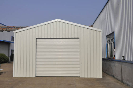 Voorgefabriceerde metalen auto schuur, parkeergarage schuur, voorgefabriceerde tuin schuur Custom House met nieuw ontwerp