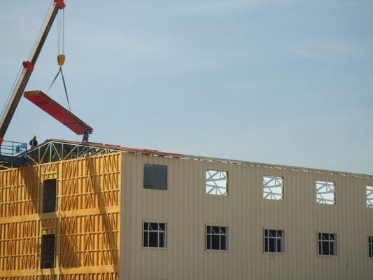 Lichte staal prefab huis Appartementen, Draagbaar huis Panelen Home kits