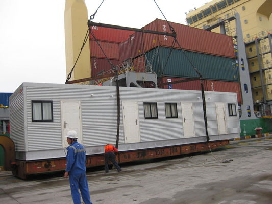 Architect ontworpen prefab modulaire huizen / licht staal breed modulair tabernakel park huis