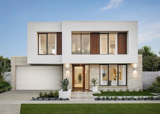 ICC EN-1090 Framecad Steel Structure Prefabricated House Villa House Luxe met zwembad