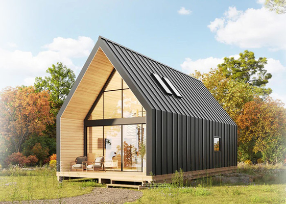 ISO 9001 Moderne Europese Stijl Luxe Villa met Stalen Frame Modulaire Huispakketten