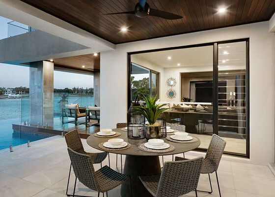 2-Storyluxuyr Villa Prefab House Panelized System Build With Light Steel Frame Home