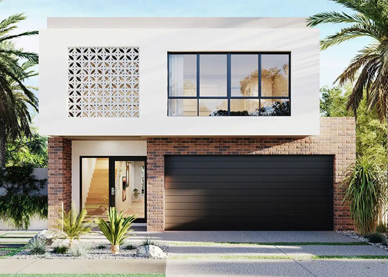 3 Bedroom Prefabricated House Villa Modular Home Kits With Thermal Metal Siding Clading