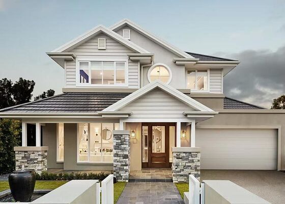 AS/US Standard Light Steel Frame House Villa Modular Homes For Resorts