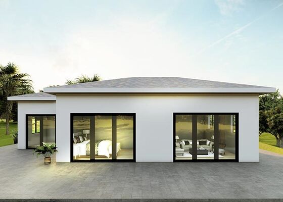 CE-certificering Luxe Prefab Huis Modulair Huis Met Licht Stee Frame Huis Kits