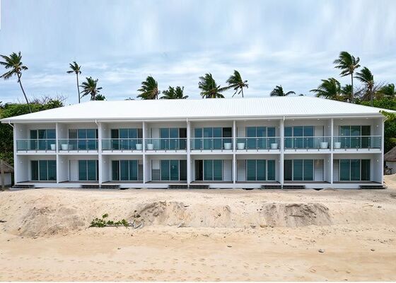 Prefab Modulair Boetiekhotel | Overwater Bungalow Huis voor Fiji & Pacifische Eilanden Markt