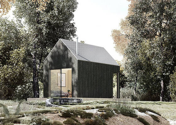 Europees Standaard Prefab van het de Cabinechalet van het Staalhuis Houten van de de Zolderverdieping Licht het Staalkader