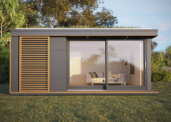 AS/NZS Standard Prefab Light Steel Garden/Yard Studio Oma Vlak Huis Vakantie Modulair Huis
