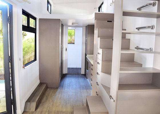 Modern Mobile House Prefab Tiny House On Wheels With Trailer Custom House With New Design