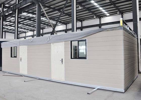 Prefab Mobile Homes With Laminate Floor / Colorbond Roofing / PVC Wall Cladding