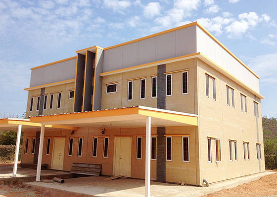 SOHO Steel Structure Prefabricated Apartment Buildings , Prefabricated Apartments