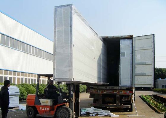 Moderne modulaire huizen met licht staal frame prefab vouwbare huizen oma flat