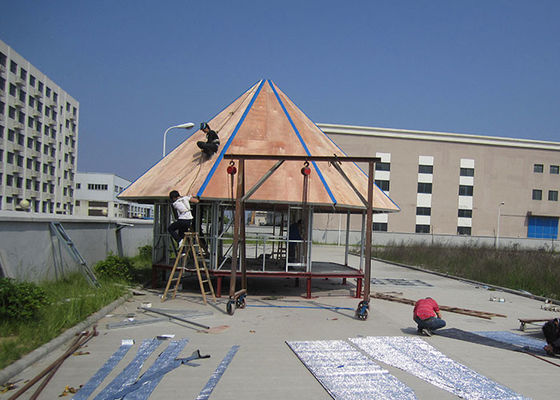 Durable Wooden Beach Bungalows: Light Steel Frame for Modern Holiday Living