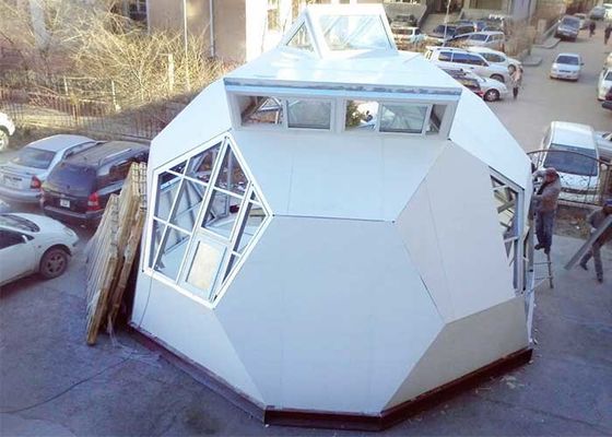 AS/NZS Standard Bungalow Prefab Tiny Homes Modern Prefab Dome Chalet Voetbalhuis