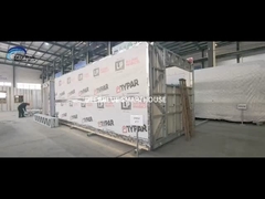 Witte milieuvriendelijke geprefabriceerde mobiele huizen / lichte stalen log mobiele huizen