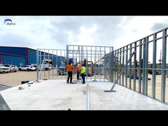 2 slaapkamers Prefab huis met centrale airconditioning en 2PAC hutten Steen toonbank