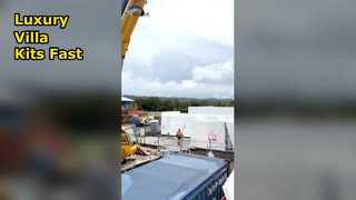 panelvormige huiskits prefab huis luxe villa